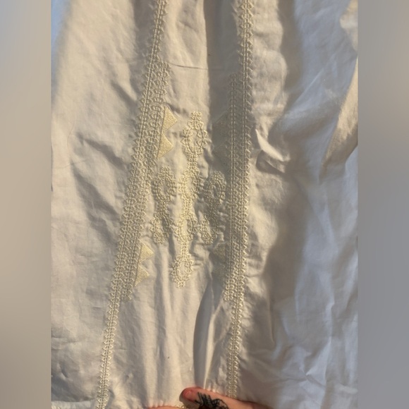 Hanna Andersson White Long Sleeve Blouse - Picture 2 of 6